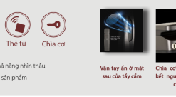 KHOÁ THÔNG MINH BOSCH EL600VF